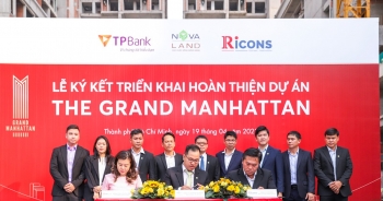Novaland, TPBank và Ricons hợp tác hoàn thiện dự án The Grand Manhattan
