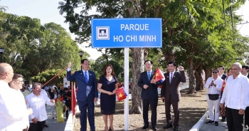 Cuba đổi tên Công viên Hòa Bình tại La Habana thành Công viên Hồ Chí Minh