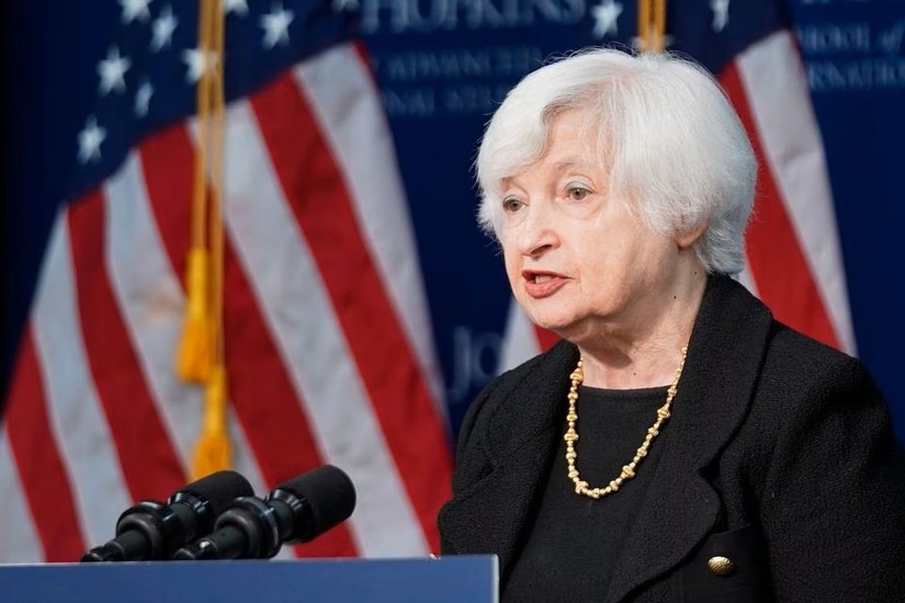 Bộ trưởng T&agrave;i ch&iacute;nh Mỹ Janet Yellen. Ảnh: Reuters