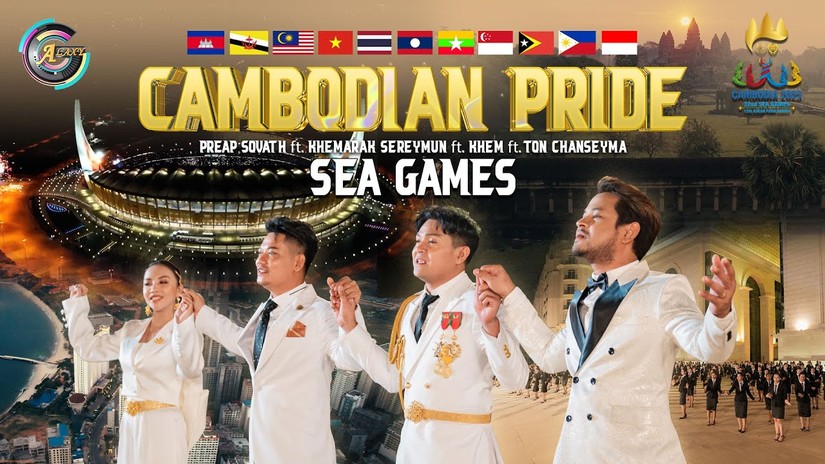 Campuchia đ&atilde; xuất sắc truyền b&aacute; những h&igrave;nh ảnh đẹp của nước nh&agrave; trong MV ch&iacute;nh thức của SEA Games 32.