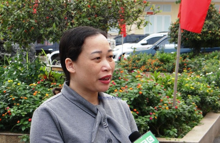 B&agrave; Lương Thị Kiểm, Ph&oacute; Gi&aacute;m đốc Sở N&ocirc;ng nghiệp v&agrave; Ph&aacute;t triển n&ocirc;ng th&ocirc;n tỉnh Hải Dương