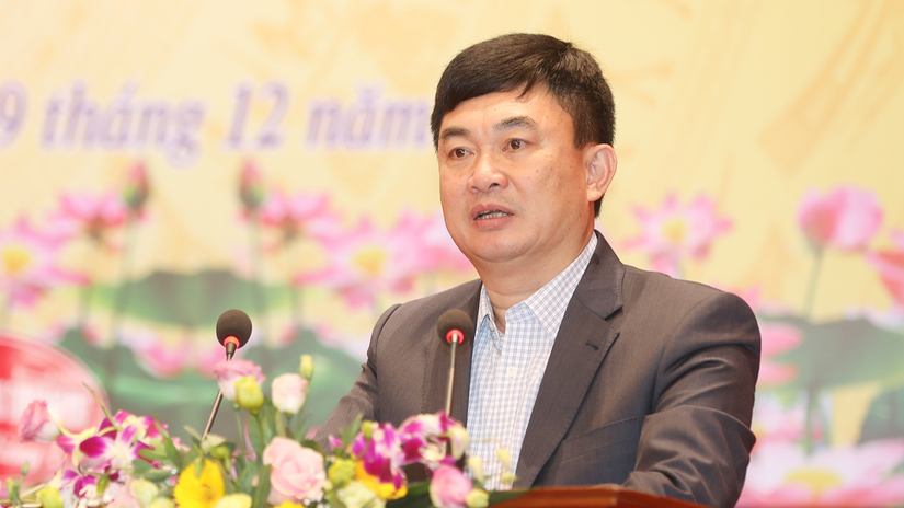 Bổ nhiệm Ph&oacute; B&iacute; thư Thường trực Tỉnh ủy Quảng Ninh l&agrave;m Chủ tịch HĐTV TKV. Nguồn: TKV.