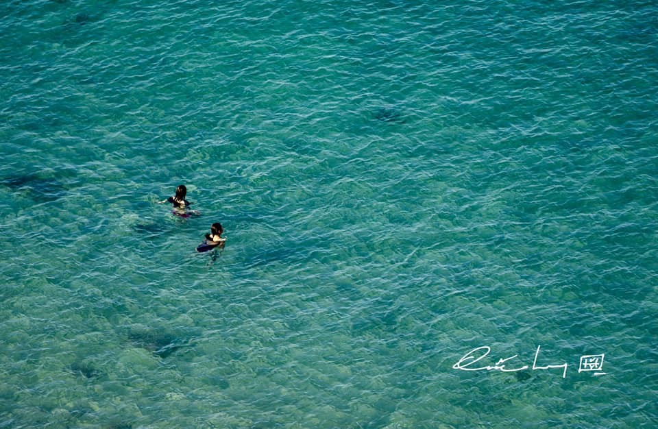 Bãi Nhỏ, tất cả những gì bạn muốn, là biển xanh. Ảnh: Quốc Huy Bãi Nhỏ, tất cả những gì bạn muốn, là biển xanh. Ảnh: Quốc Huy