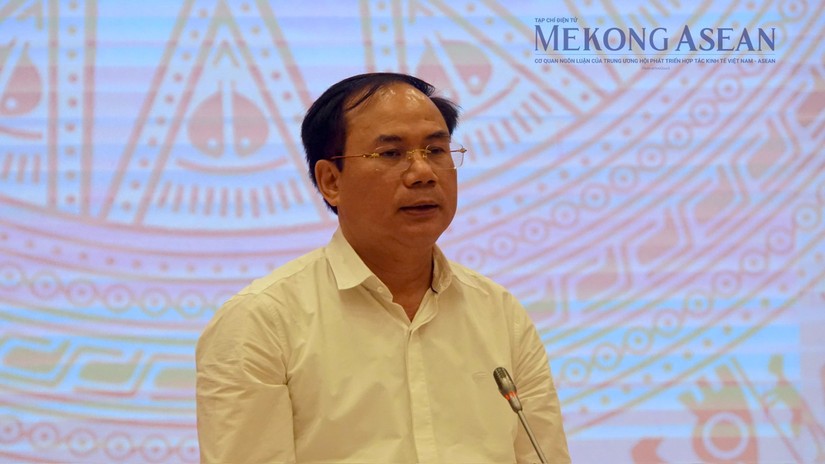 Thứ trưởng Bộ X&acirc;y dựng Nguyễn Văn Sinh. Ảnh: Đinh Nhung - Mekong ASEAN.