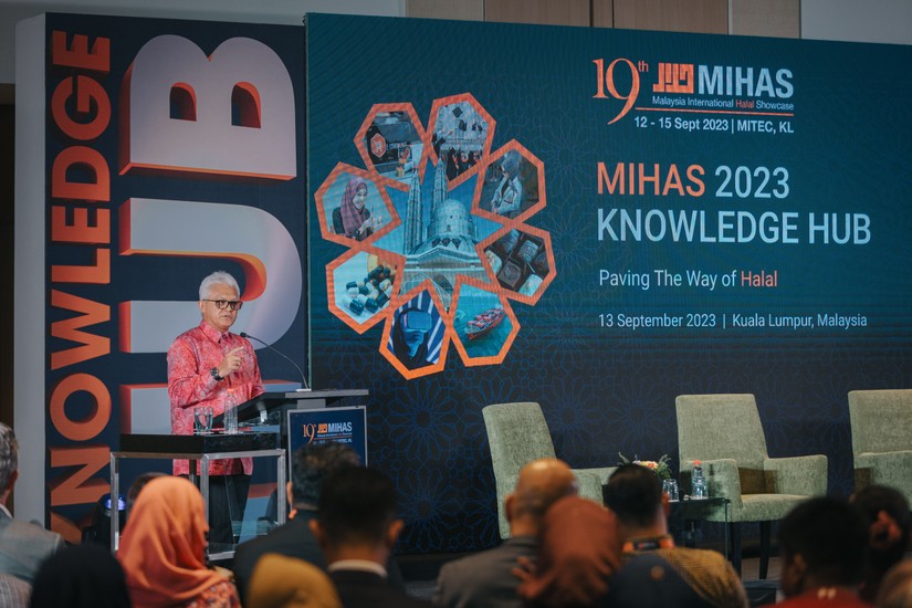 Triển l&atilde;m Halal Quốc tế Malaysia (MIHAS) 2023 tại Kuala Lumpur, Malaysia. Ảnh: ĐSQ Malaysia tại Việt Nam