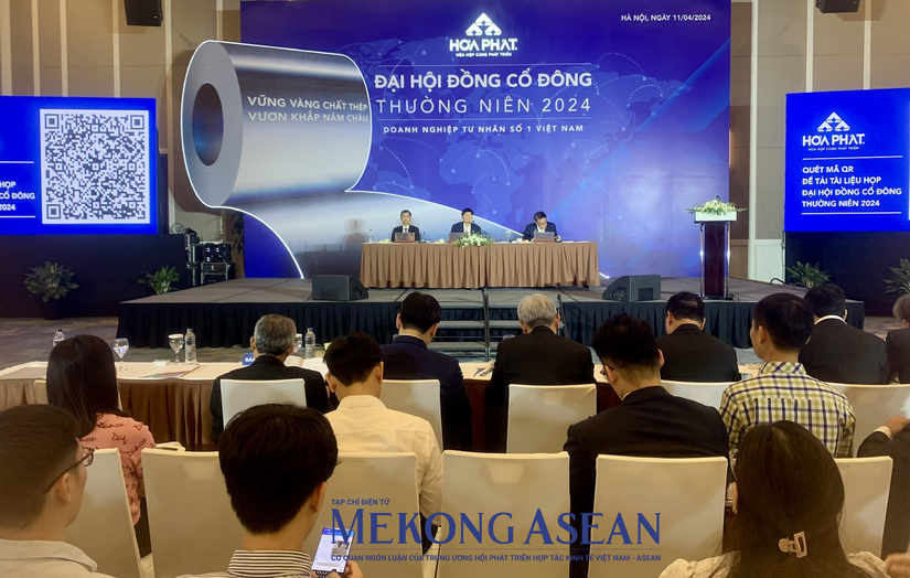 ĐHĐCĐ của Ho&agrave; Ph&aacute;t lu&ocirc;n thu h&uacute;t sự quan t&acirc;m do c&oacute; số lượng cổ đ&ocirc;ng lớn.