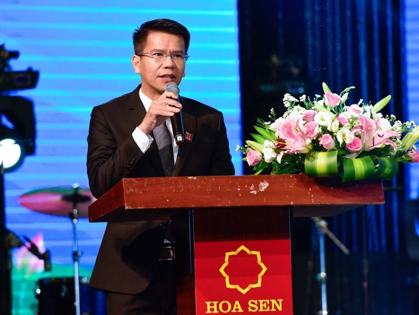 &Ocirc;ng Trần Quốc Tr&iacute; đ&atilde; c&oacute; nhiều năm gắn b&oacute; với Hoa Sen Group.