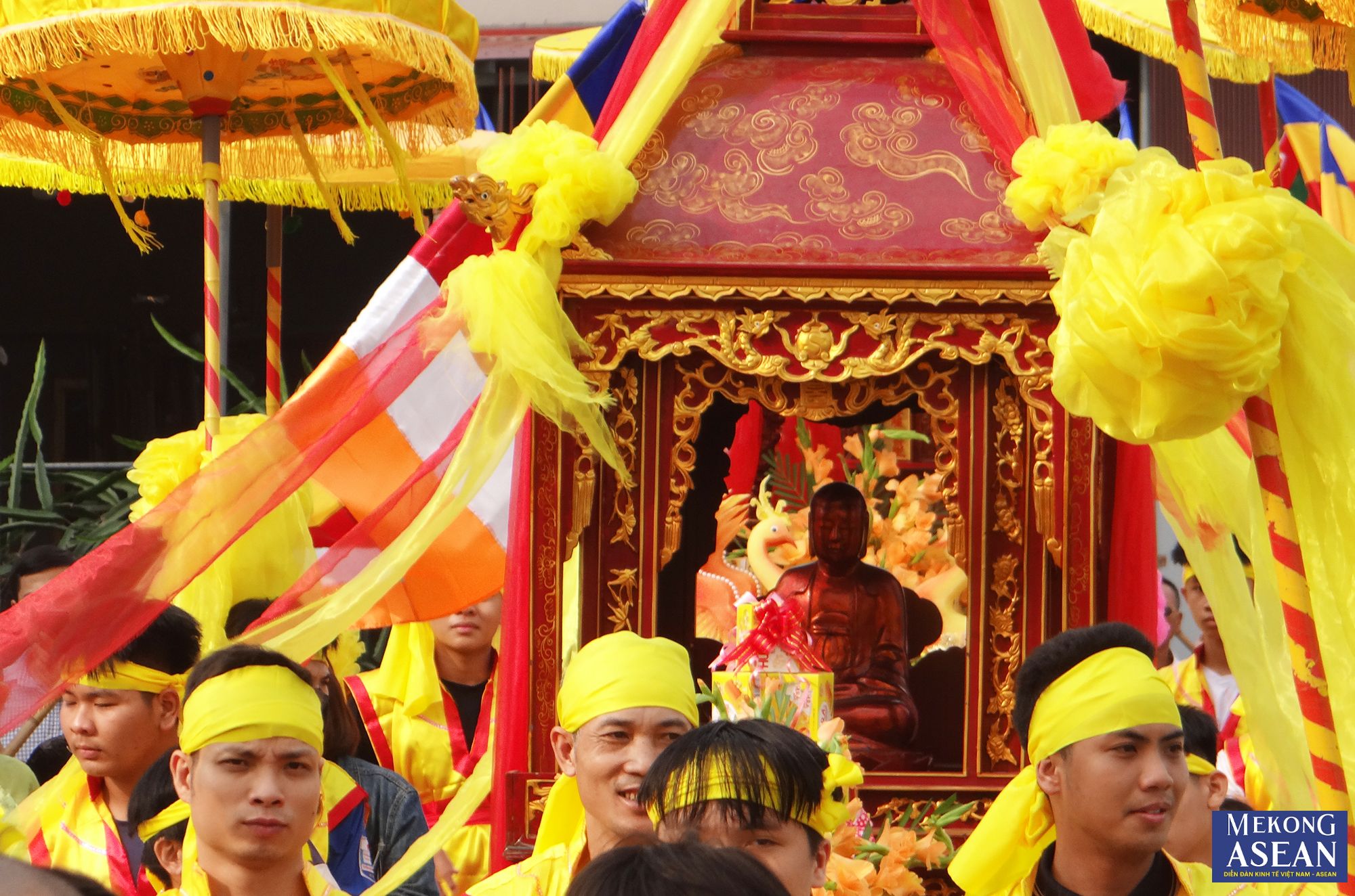 Khai hội truyền thống chùa Nhẫm Dương tại Hải Dương