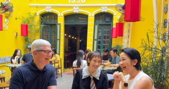CEO Apple Tim Cook đến Việt Nam thưởng thức cà phê trứng