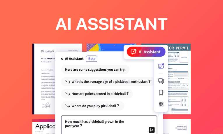 C&ocirc;ng cụ mới Acrobat AI Assistant của Adobe gi&uacute;p người d&ugrave;ng c&oacute; thể chat để hiểu nội dung file PDF m&agrave; kh&ocirc;ng cần đọc to&agrave;n bộ. Ảnh: Theo Adobe.