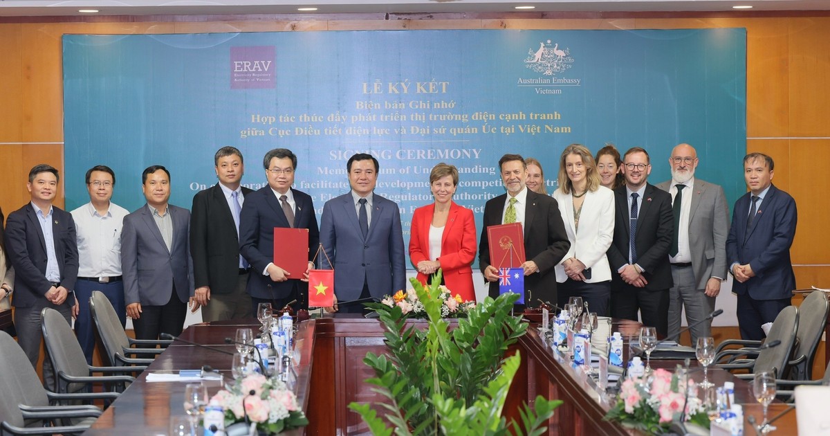 Việt Nam và Australia hợp tác phát triển thị trường điện cạnh tranh
