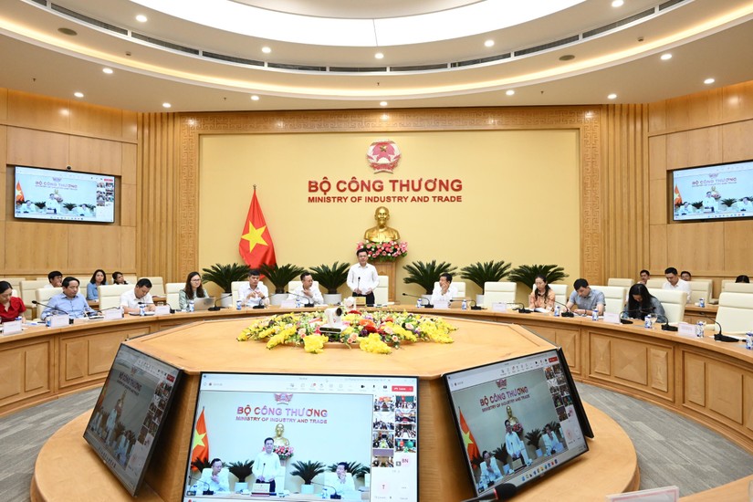 To&agrave;n cảnh hội nghị. Nguồn: Bộ C&ocirc;ng Thương.