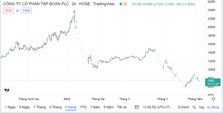 Cổ phiếu FLC bị chuyển sang diện kiểm soát do chậm nộp BCTC kiểm toán