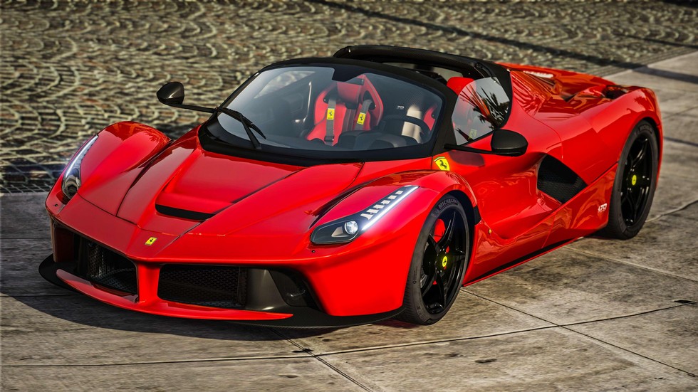 Ferrari LaFerrari Aperta: Chiếc LaFerrari Aperta cực hiếm được ph&aacute;t triển bởi Flavio Manzoni cho lễ kỷ niệm 70 năm th&agrave;nh lập thương hiệu Maranello v&agrave; d&agrave;nh ri&ecirc;ng cho những người mua được mời. Trước đ&oacute;, một chiếc Ferrari LaFerrari Aperta 2017 từng được b&aacute;n với gi&aacute; 5,3 triệu USD trong một cuộc chiến đấu thầu khốc liệt.