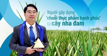 Người gây dựng 'chuỗi thực phẩm hạnh phúc' từ cây nha đam
