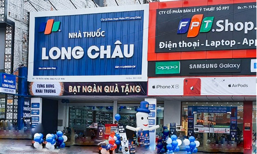 FPT Retail vẫn đang tăng tốc mở c&aacute;c chuỗi FPT Shop v&agrave; Long Ch&acirc;u.