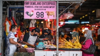 Malaysia cấm xuất khẩu thịt gà để ổn định nguồn cung nội địa
