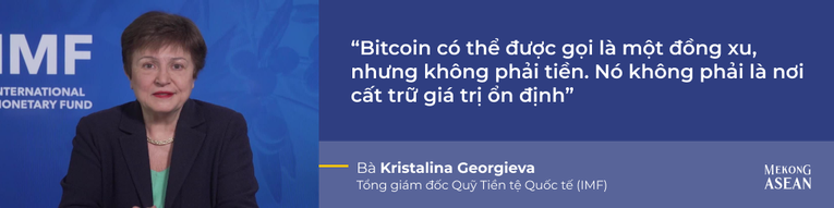 Lãnh đạo một số ngân hàng trung ương: 'Tiền số không phải tiền thật'