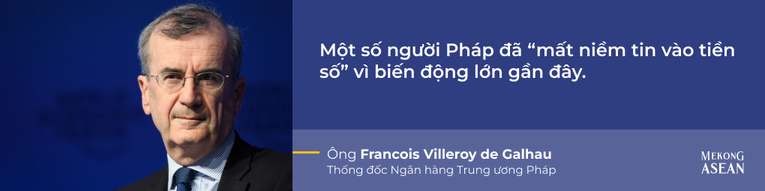 Lãnh đạo một số ngân hàng trung ương: 'Tiền số không phải tiền thật'