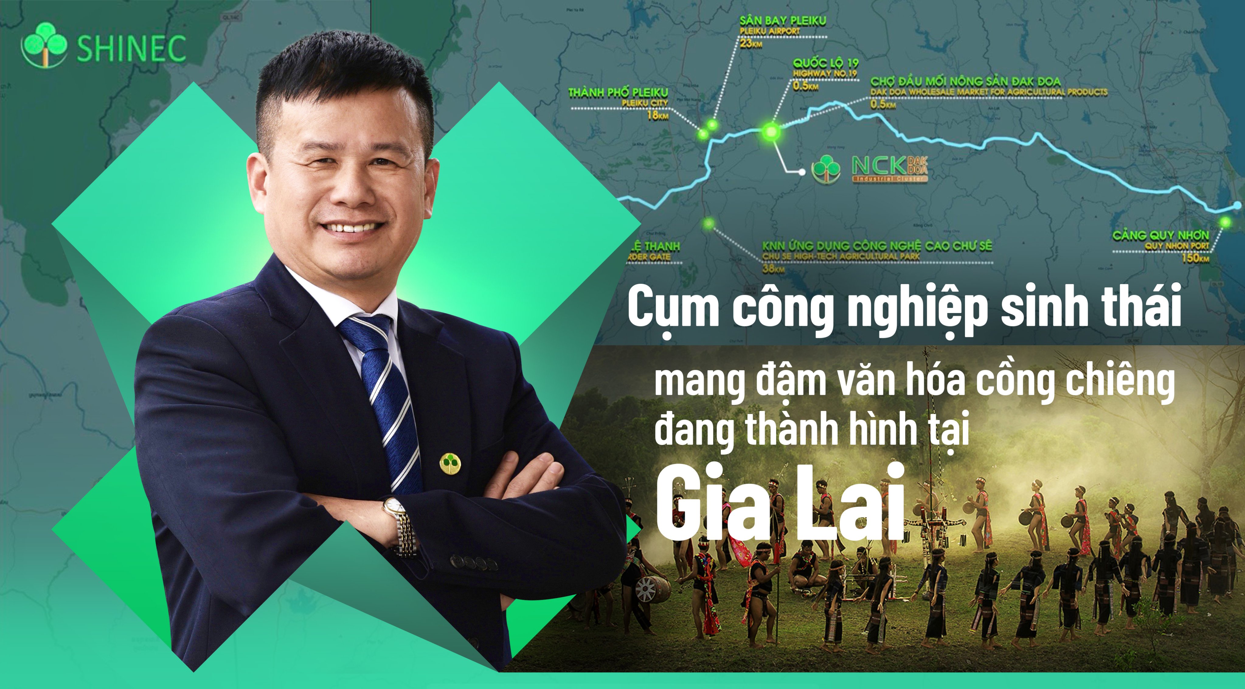 Cụm công nghiệp sinh thái đậm chất văn hóa cồng chiêng thành hình tại Gia Lai