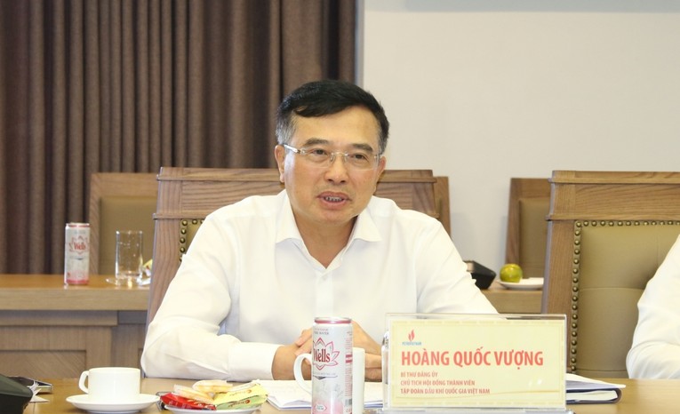 Chủ tịch HĐTV Petrovietnam Ho&agrave;ng Quốc Vượng. Nguồn: Petro Việt Nam.