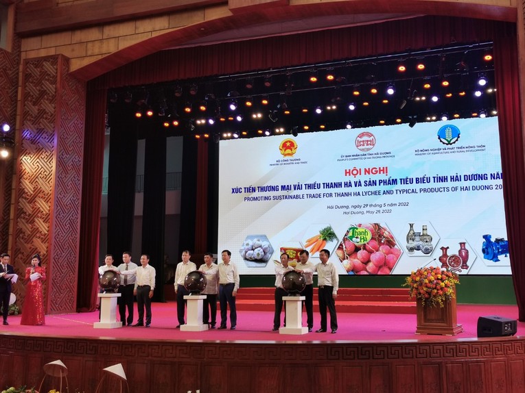 Khai mạc Tuần lễ x&uacute;c tiến thương mại, du lịch năm 2022 của tỉnh Hải Dương.