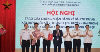 Hải Phòng trao chứng nhận đầu tư cho 4 dự án
