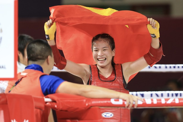 Chiến thắng của Triệu Thị Phương Thủy đ&atilde; mang về cho Việt Nam tấm huy chương v&agrave;ng thứ 2 trong ng&agrave;y 11/5.