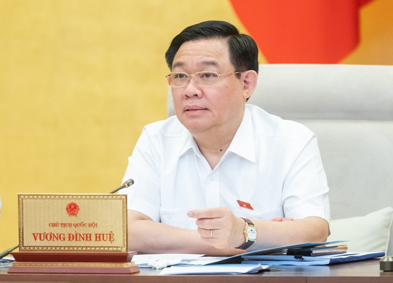 Chủ tịch Quốc hội Vương Đ&igrave;nh Huệ - Ảnh: Quochoi.vn