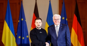 Tổng thống Ukraine: &apos;Đức là người bạn đích thực, đồng minh tin cậy&apos;