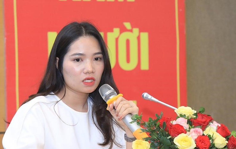 Đại diện đến từ c&ocirc;ng ty Green Yellow. Nguồn: Nguồn: BTC.