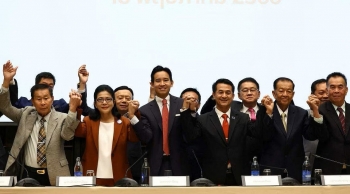 Đảng Tiến lên của Thái Lan công bố liên minh với 7 đảng khác