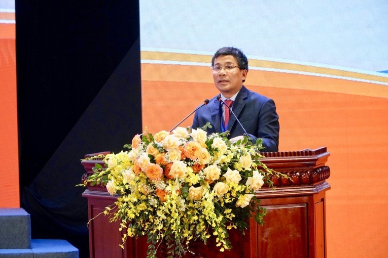 Thứ trưởng thường trực Bộ Ngoại giao Nguyễn Minh Vũ ph&aacute;t biểu tại sự kiện. Ảnh: Việt Nguyễn