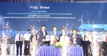 PTSC và Orsted ký hợp đồng cung cấp đế móng cho dự án điện gió ngoài khơi