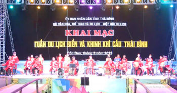 Thái Bình khai mạc Tuần du lịch biển và khinh khí cầu