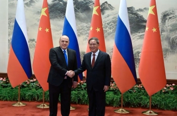 Nga - Trung Quốc khẳng định thúc đẩy hợp tác &apos;lên tầm cao mới’