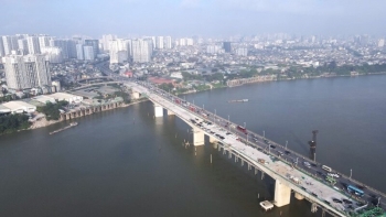 Hợp long cầu Vĩnh Tuy giai đoạn 2, thông xe vào tháng 9