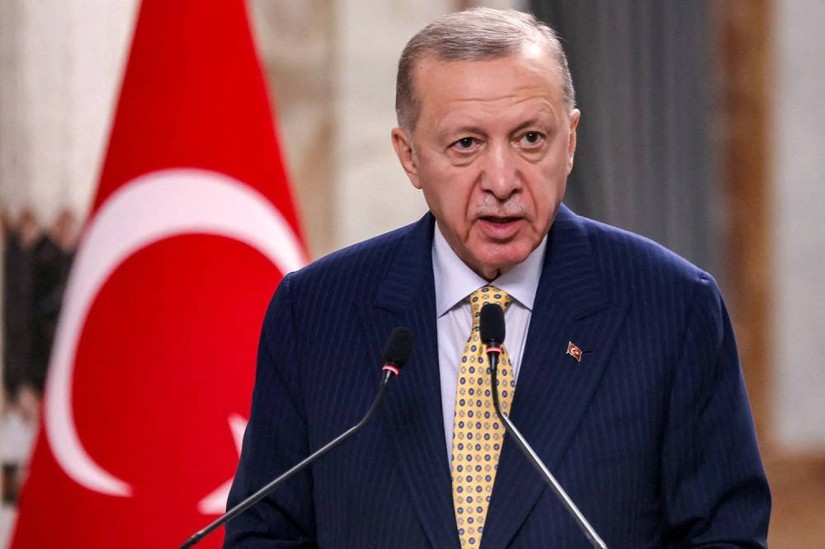 Tổng thống Thổ Nhĩ Kỳ Tayyip Erdogan. Ảnh: Reuters