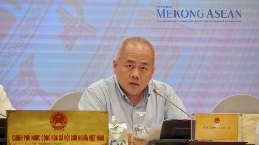Thứ trưởng Bộ Kế hoạch &amp;amp;amp; Đầu tư Đỗ Th&agrave;nh Trung. Ảnh: Đinh Nhung - Mekong ASEAN.
