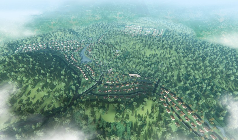 Phối cảnh dự &aacute;n C&ocirc;n Sơn Resort tại th&agrave;nh phố Ch&iacute; Linh, tỉnh Hải Dương. Ảnh: AAV Group