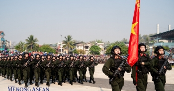 Sáng nay diễn ra Lễ diễu binh kỷ niệm 70 năm Chiến thắng Điện Biên Phủ