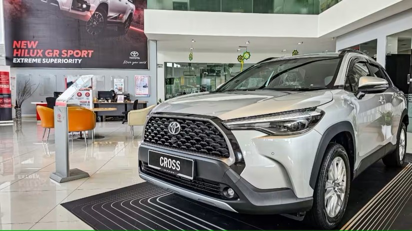 Một đại l&yacute; Toyota ở Petaling Jaya, gần Kuala Lumpur, Malaysia. Ảnh: Nikkei Asia