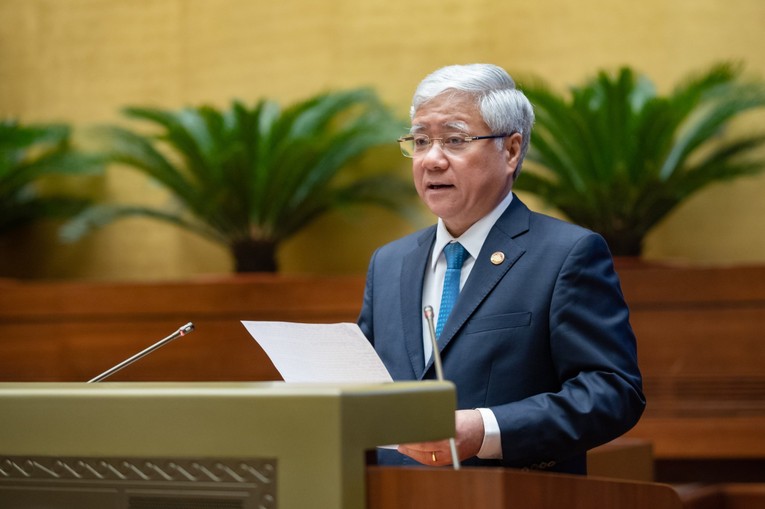 &Ocirc;ng Đỗ Văn Chiến, Chủ tịch Ủy ban Trung ương Mặt trận Tổ quốc Việt Nam.