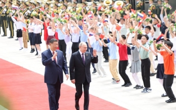 Chủ tịch Trung Quốc và Tổng thống Nga hội đàm tại Bắc Kinh