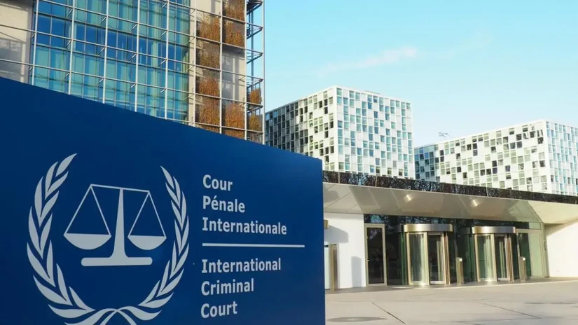 B&ecirc;n ngo&agrave;i T&ograve;a &aacute;n H&igrave;nh sự Quốc tế (ICC) tại Hague, H&agrave; Lan. Ảnh: Vanguard News