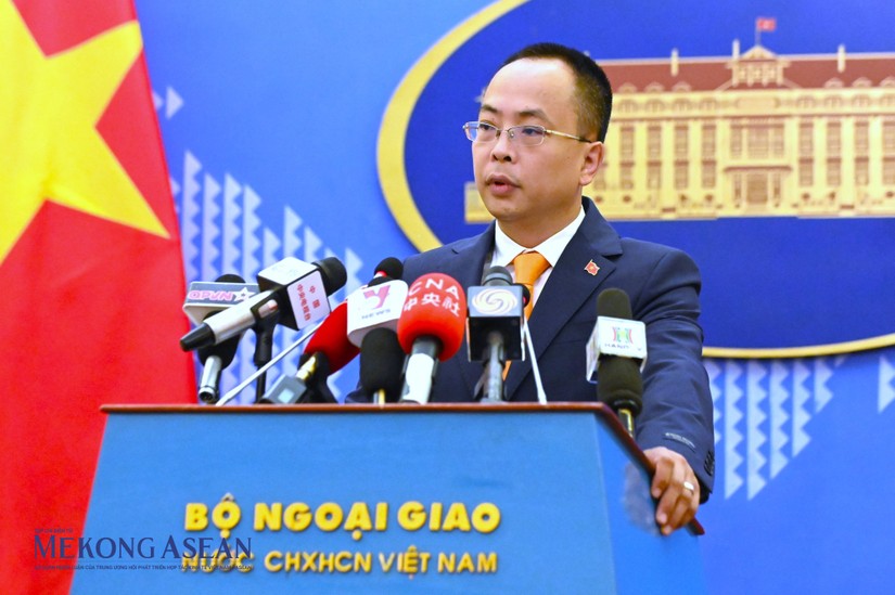 Ph&oacute; ph&aacute;t ng&ocirc;n Bộ Ngoại giao Đo&agrave;n Khắc Việt. Ảnh: Đỗ Thảo - Mekong ASEAN