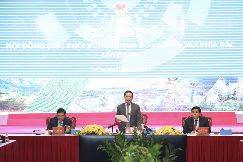 Ph&oacute; Thủ tướng Ch&iacute;nh phủ Trần Lưu Quang ph&aacute;t biểu chỉ đạo tại hội nghị.