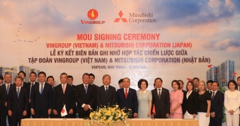 Vingroup và Mitsubishi Corporation trở thành đối tác chiến lược toàn diện