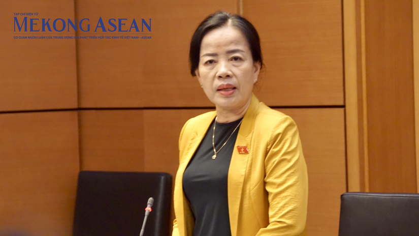 B&agrave; Nguyễn Thị Kim Th&uacute;y - Ph&oacute; chủ nhiệm Ủy ban X&atilde; hội của Quốc hội.