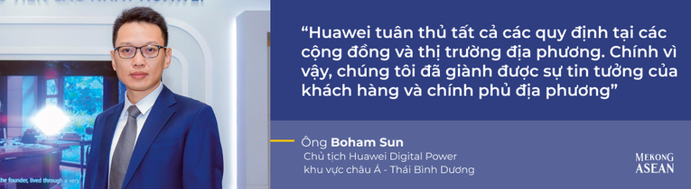 Năng lượng số là lĩnh vực 'sống còn' của Huawei chống đòn cấm vận của Mỹ